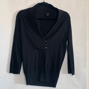 ANN TAYLOR Black Cardigan